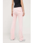 Juicy Couture pantaloni de trening Del Ray culoarea roz neted - Pled.ro