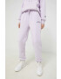 Juicy Couture pantaloni de trening Wendy femei culoarea violet cu imprimeu - Pled.ro