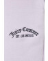 Juicy Couture pantaloni de trening Wendy femei culoarea violet cu imprimeu - Pled.ro