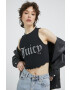 Juicy Couture top femei culoarea negru - Pled.ro