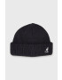 Kangol caciula culoarea roz din tricot gros - Pled.ro