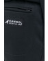 Kangol pantaloni de trening unisex culoarea negru neted - Pled.ro