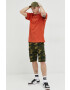 Karl Kani tricou din bumbac culoarea roz - Pled.ro