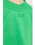 Karl Lagerfeld bluza femei culoarea verde neted - Pled.ro