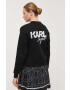 Karl Lagerfeld bluza femei cu imprimeu - Pled.ro