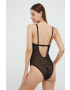 Karl Lagerfeld body culoarea negru modelator - Pled.ro