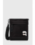 Karl Lagerfeld borseta culoarea negru - Pled.ro