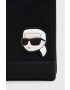 Karl Lagerfeld borseta culoarea negru - Pled.ro