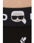 Karl Lagerfeld chiloti de baie culoarea negru - Pled.ro