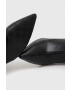 Karl Lagerfeld cizme ICE WEDGE femei culoarea negru toc pana KL34680 - Pled.ro