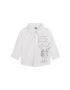 Karl Lagerfeld compleu bebe culoarea alb - Pled.ro