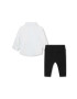 Karl Lagerfeld compleu bebe culoarea alb - Pled.ro