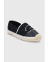 Karl Lagerfeld espadrile Kamini culoarea negru - Pled.ro