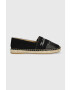 Karl Lagerfeld espadrile KAMINI culoarea negru KL80123 - Pled.ro