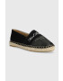 Karl Lagerfeld espadrile KAMINI culoarea negru KL80123 - Pled.ro