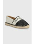 Karl Lagerfeld espadrile KAMINI culoarea bej - Pled.ro