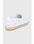 Karl Lagerfeld espadrile Kamini culoarea alb - Pled.ro