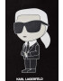 Karl Lagerfeld geanta de bumbac culoarea negru - Pled.ro