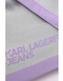 Karl Lagerfeld Jeans poseta culoarea violet - Pled.ro