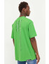 Karl Lagerfeld Jeans tricou din bumbac culoarea verde cu imprimeu - Pled.ro