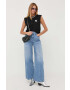 Karl Lagerfeld jeansi femei high waist - Pled.ro