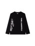 Karl Lagerfeld longsleeve din bumbac pentru copii - Pled.ro