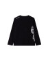 Karl Lagerfeld longsleeve din bumbac pentru copii - Pled.ro