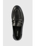 Karl Lagerfeld mocasini de piele MOKASSINO LUG barbati culoarea negru KL11575 - Pled.ro