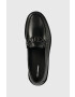 Karl Lagerfeld mocasini de piele MOKASSINO LUG KL barbati culoarea negru KL13521 - Pled.ro