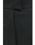 Karl Lagerfeld pantaloni femei culoarea verde drept high waist - Pled.ro