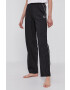 Karl Lagerfeld Pantaloni de pijama femei culoarea negru - Pled.ro