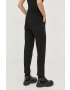 Karl Lagerfeld pantaloni de trening din bumbac femei culoarea negru - Pled.ro