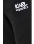 Karl Lagerfeld pantaloni scurti barbati culoarea negru - Pled.ro