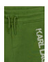 Karl Lagerfeld pantaloni scurti copii culoarea verde - Pled.ro