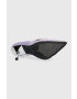 Karl Lagerfeld pantofi cu toc SARABANDE culoarea violet KL30919T - Pled.ro