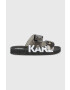 Karl Lagerfeld papuci Jelly Strap - Pled.ro