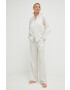 Karl Lagerfeld pijama femei culoarea bej - Pled.ro