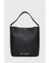 Karl Lagerfeld poseta de piele culoarea negru - Pled.ro