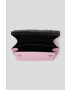 Karl Lagerfeld poseta de piele culoarea roz - Pled.ro