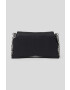 Karl Lagerfeld poseta de piele culoarea negru - Pled.ro