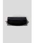 Karl Lagerfeld poseta de piele culoarea negru - Pled.ro