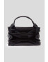 Karl Lagerfeld poseta de piele culoarea negru - Pled.ro