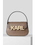 Karl Lagerfeld poseta de piele culoarea violet - Pled.ro