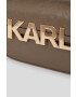 Karl Lagerfeld poseta de piele culoarea violet - Pled.ro