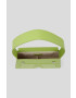 Karl Lagerfeld poseta de piele ICON K SHB LEATHER culoarea verde - Pled.ro