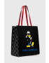 Karl Lagerfeld poseta x Disney culoarea negru - Pled.ro