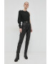 Karl Lagerfeld pulover femei culoarea negru light - Pled.ro