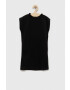 Karl Lagerfeld rochie fete culoarea negru mini evazati - Pled.ro