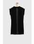 Karl Lagerfeld rochie fete culoarea negru mini evazati - Pled.ro