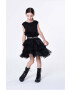 Karl Lagerfeld rochie fete culoarea negru mini evazati - Pled.ro